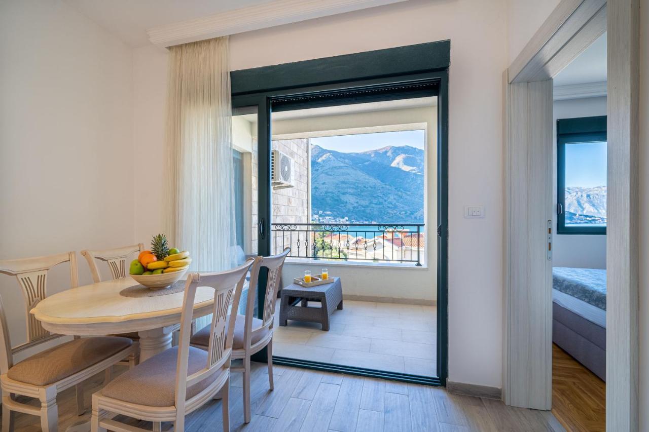 Boka View Luxury Suite - With Free Garage Parking Kotor Exterior foto